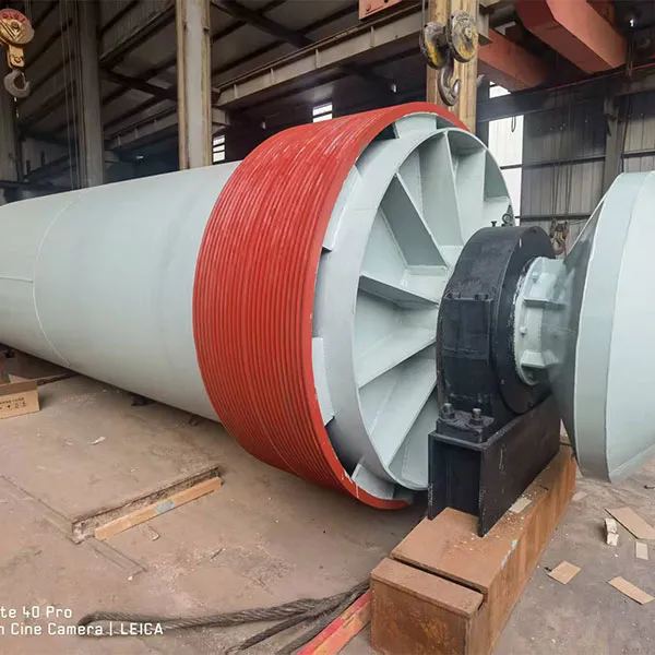 Шаровая мельница непрерывного действия (2)